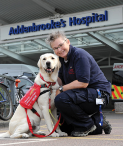 Claire and Medical Alert Dog Magic